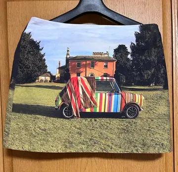 Paul Smith MINI COOPER 프린트 스커트 40