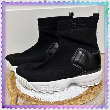 FILA 휠라 디스럽터 삭스 스니커즈 통굽 여성용 23.5