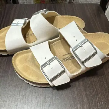 BIRKENSTOCK 샌들 화이트 37 240cm