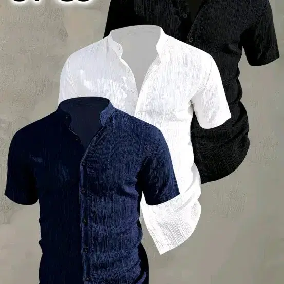 헨리넥 3종 셔츠