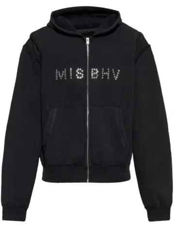 MISBHV 집업 후드티 블랙