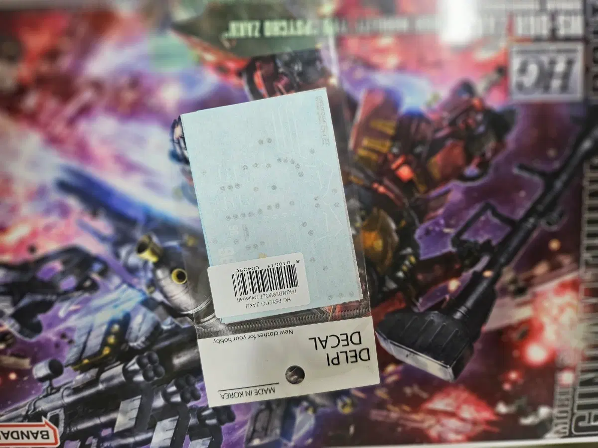 HG 사이코 자쿠 + 델피데칼