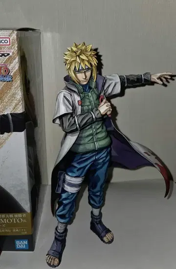 NARUTO 나루토 돌풍전 나미카제 미나토 피규어 재도색 인계조형열전
