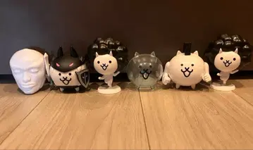 냥코 대전쟁 피규어 6개 세트