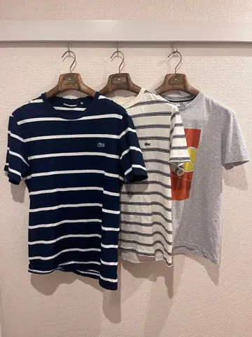 Lacoste 티셔츠 3개 세트