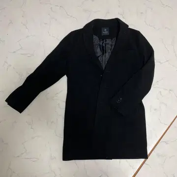 ELADO 남성용 체스터 코트 블랙