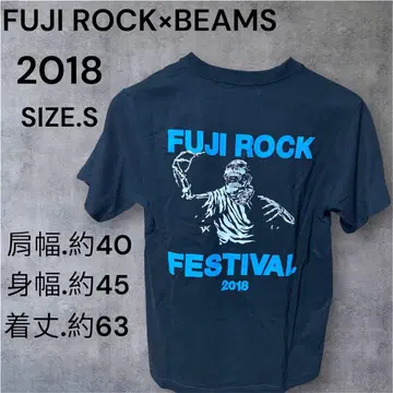 FUJI ROCK '21 BEAMS 콜라보 STAFF T셔츠 L