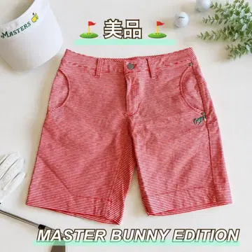 새상품급 MASTER BUNNY EDITION 골프 하프 팬츠 보더