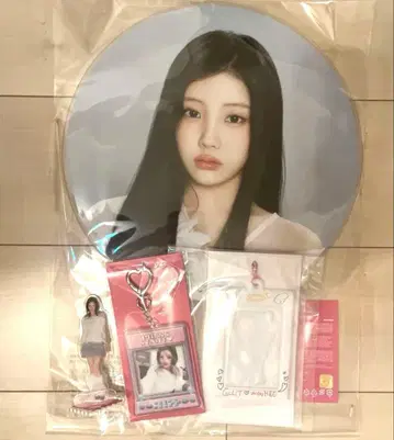 ILLIT 원희 PRESS START in JAPAN 부채 아크릴 스탠드