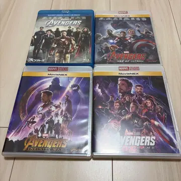 어벤져스 4부작 블루레이+DVD 묶음 판매