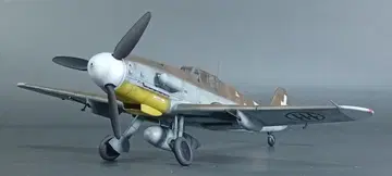 도색 완성품 1/48 하세가와 메사슈미트 Bf109G-4