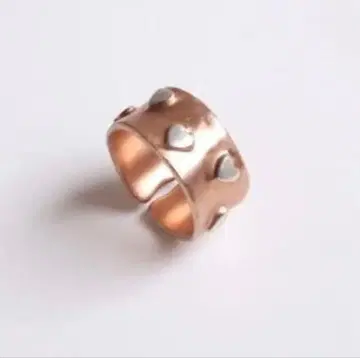 emiru momota 콜라보 반지 heart open ring