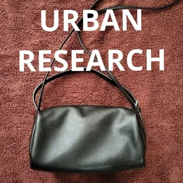 최종 가격 인하 URBAN RESEARCH 소가죽 스퀘어 숄더백