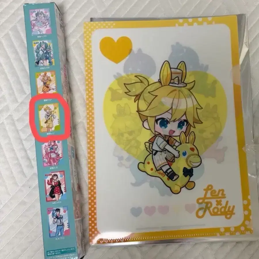 rody 하츠네미쿠 로디 카가미네 렌 포스터 클리어파일 일괄 i상 j상