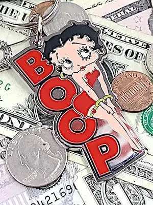 베티짱 아메리칸 잡화 Betty Boop 키링 ME0179