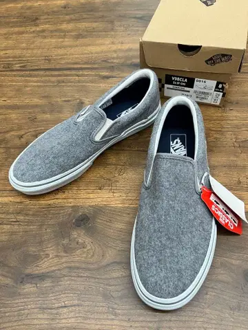 새상품 VANS 반스 슬립온 SLIP ON 울 그레이 G-402