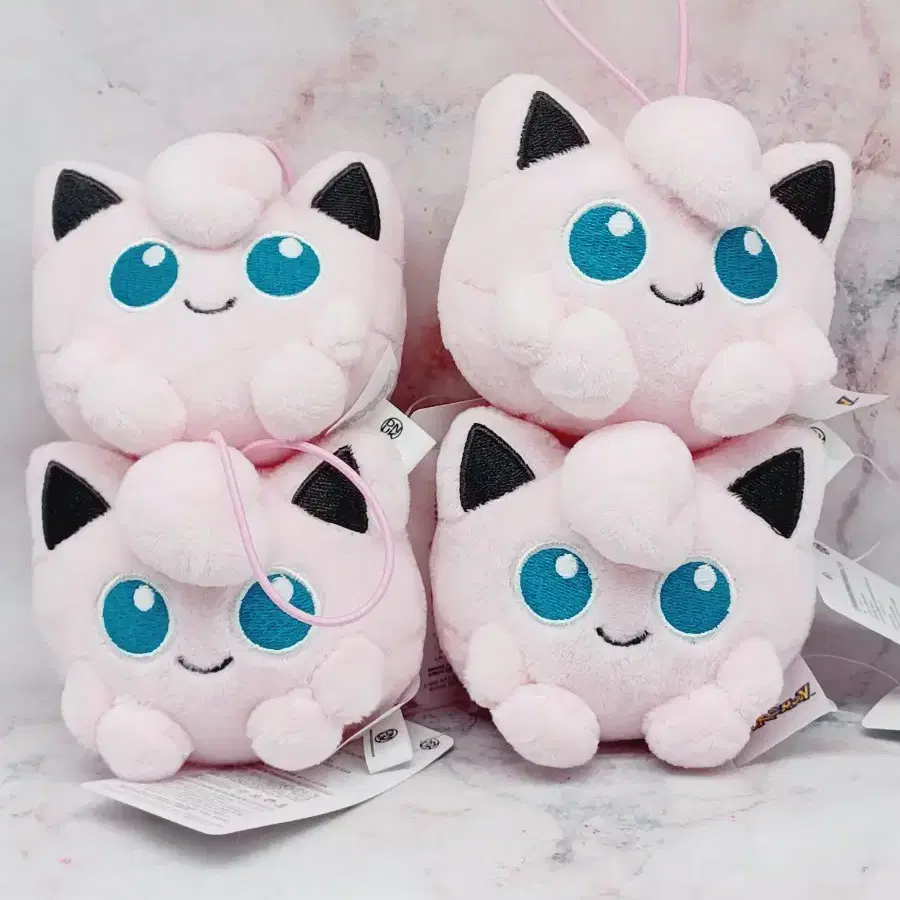 개별) 포켓몬 푸린 스퀴시 인형키링 8센치