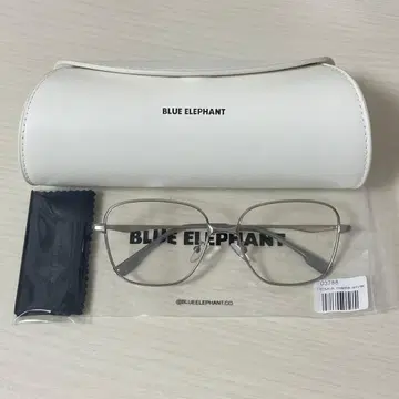 BLUE ELEPHANT 블루 엘리펀트 matte silver 안경