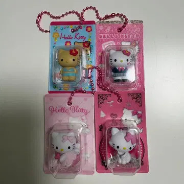 HelloKitty 패키지 미니어처 컬렉션 4종 세트