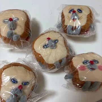 빵 도둑 봉제 인형 마스코트 컴프