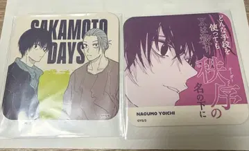 SAKAMOTO DAYS전 사카모토 데이즈 아트 코스터 나구모 사카모토