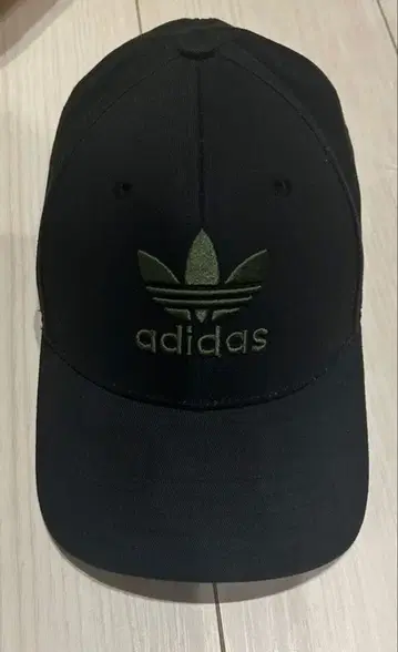 미사용품 adidas 트레포일 캡 블랙