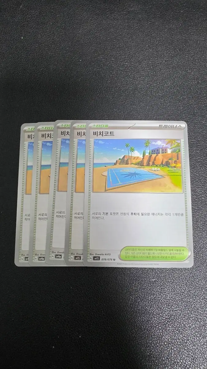 포켓몬 카드 비치코트 트레이너스