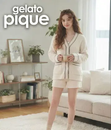 gelato pique 젤라또피케 가디건 룸웨어 보들보들
