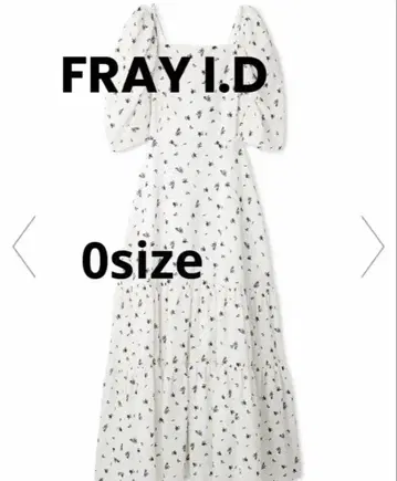 3way 퍼프 슬리브 원피스 FRAYI.D 슬리브리스 원피스