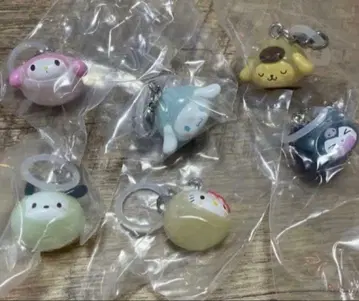산리오 변신 가면 메지루시 액세서리 전 6종 컴플리트 세트