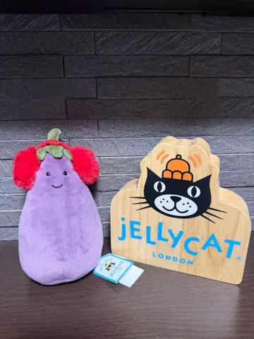 Jellycat Amuseables 가지 봉제 인형 새상품