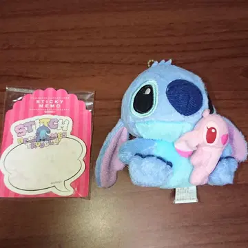 스티치 봉제 인형 포스트잇 세트 Disney