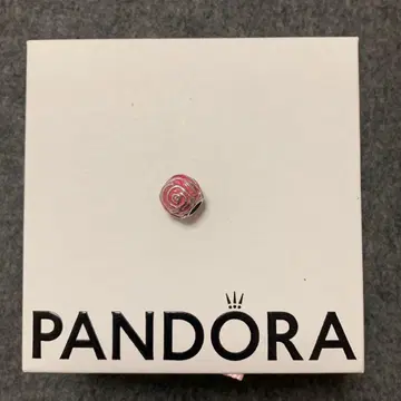 PANDORA 참 장미 모티브 장미 로즈 핑크