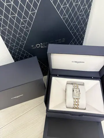 26년 론진 돌체비타 18K 핑크 골드 크라운(20.80*32.00 mm)
