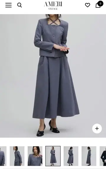 AMERI VINTAGE 스커트 셋업