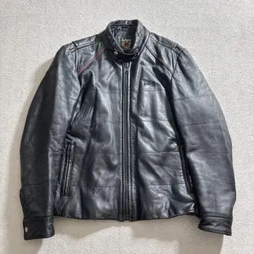 Schott 샷 싱글 라이더스 가죽 자켓 블랙 L
