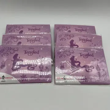 Disney Card Club 탑 위의 라푼젤 핀 배지 6세트