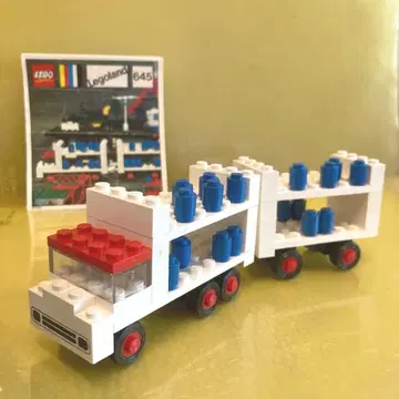 LEGO 645 밀크 운반 자동차 새상품급 1971년