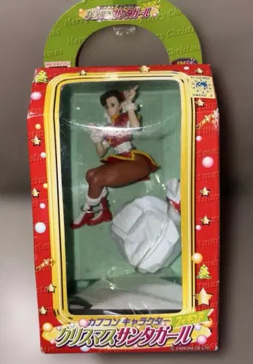 반프레스토 캡콤 캐릭터 크리스마스 산타걸 피규어 춘리
