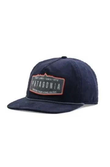 Patagonia 코듀로이 캡 네이비