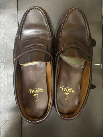 REGAL 리갈 페니 로퍼 브라운 남성용