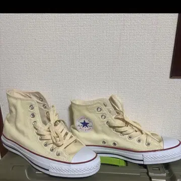 CONVERSE ALL STAR 하이컷 스니커즈 아이보리