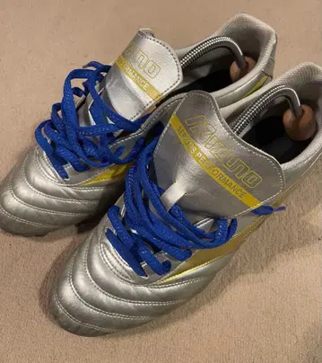 MIZUNO MORELIA CLUB 축구 스파이크 실버 28.5cm
