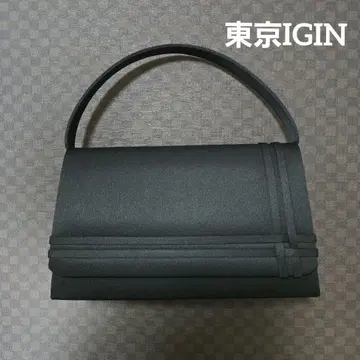 도쿄 이긴 블랙 포멀 백 핸드백 관혼상제