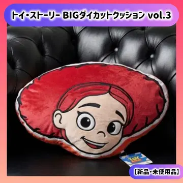 토이 스토리 BIG 다이컷 쿠션 vol.3 제시 라운드원 한정판
