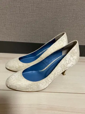 BENIR 레이스 펌프스 웨딩 신발 37