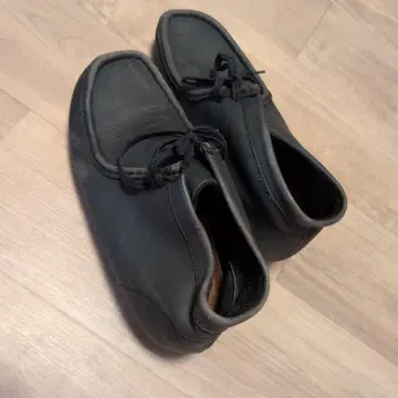 Clarks Wallabees 블랙 남성용 부츠