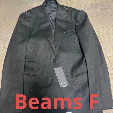 정가 10만 미사용 Beams F 다크 브라운 수트 캐벌리 트윌