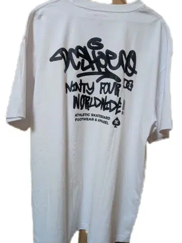 DC SHOECO 티셔츠 화이트 JAPAN LIMITED