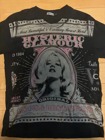 HYSTERIC GLAMOUR CASINO TODAY 셔츠